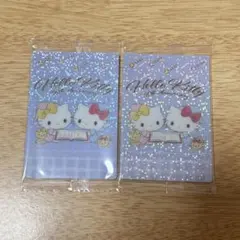 サンリオウエハース5　レア　ハローキティ50周年記念 ホログラムカード