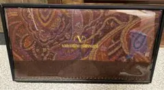 valentino garavani 花柄 ストール 膝掛け フリンジ付き 赤