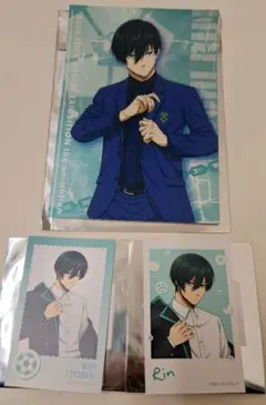 ブルーロック モーニングルーティン イラストカード 糸師凛 エゴイスト展おまけ