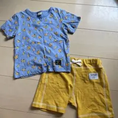 新品petitmainセットパンツTシャツ