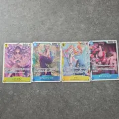 ワンピースカードゲームヒロインズエディションナミ ビビ ニコ・ロビン ハンコック