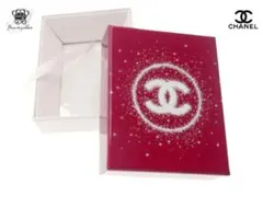 シャネル ホリデー限定ラッピング クリスマスコフレ 空箱 CCロゴ CHANEL