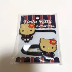 ハローキティ ヘアピン＆ヘアゴムセット　日焼け　ギャル