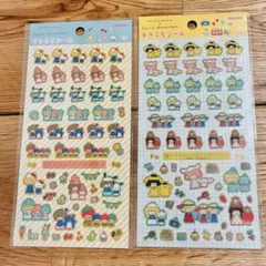 mizutama サンリオ　キャラクターズ2 キラふちシール　サンスター文具