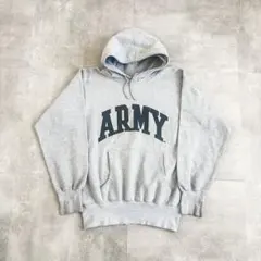 90s MV SPORT ARMY リバースウィーブ スウェット パーカー