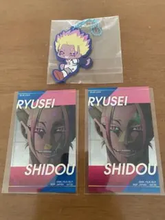 ブルーロック 一番くじ 夢中の連鎖 ラバーチャーム ステッカー 士道 龍聖