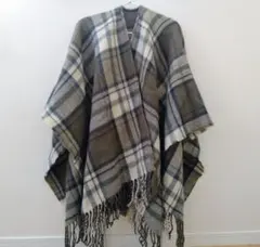 サマンサモスモス　大判ストール　チェック柄　レディース　SM2