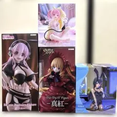 最新プライズフィギュアまとめ売り 初音ミク 喜多川海夢 すーぱーそに