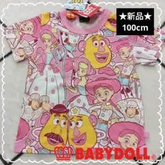 ⭐️新品⭐️ BABYDOLl ベビードール トイストーリー 総柄Tシャツ