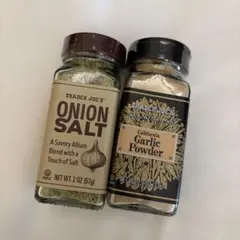 Trader Joe's オニオンソルト & ガーリックパウダー セットのサムネイル