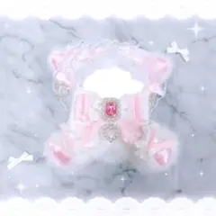 Milky Strawberry macaron】おすわりぬい服 16cm - メルカリ