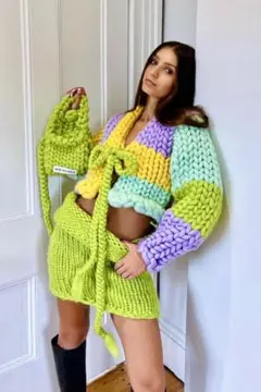 Maiami マイアミ モヘアスリムカーディガン　マルサーラ　試着のみ Maiami マイアミ モヘアスリムカーディガン マルサーラ 試着のみ