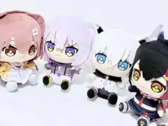 GiGO限定 リアルピース おすわりぬいぐるみ 4種セット - メルカリ