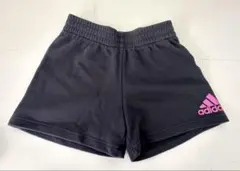 adidas 黒 ハーフパンツ 150cm