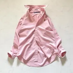 RALPH LAUREN オックスフォードシャツ ボタンダウン ピンク M相当のサムネイル