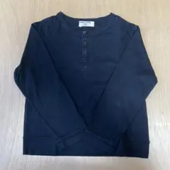 COMME CA DU MODE FILLEブラック 長袖春物　110cm