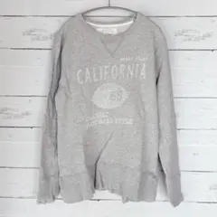 グローバルワーク スウェット トレーナー グレー サイズM トップス 長袖