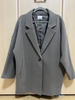 LOWRYS FARM グレー チェスターコート