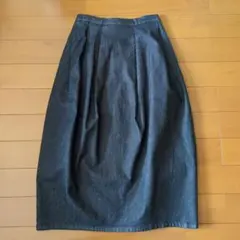 無印良品 デニム コクーン スカート