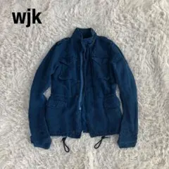 WJKインディゴリネンM65フィールドジャケットミリタリージャケット