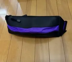 メンズ ボディバッグ ブラック×パープル 500ml収納可