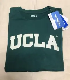 新品・未使用・タグ付き UCLAロゴ Tシャツ モスグリーン Ｌサイズのサムネイル