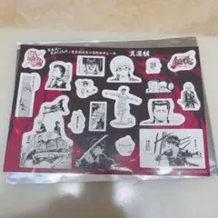 新劇場版銀魂 吉原大炎上 入場者特典第3弾原作コマシール 新撰組 1枚