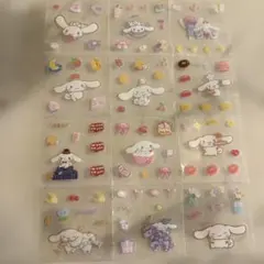 【新品未使用】シナモロール　ステッカー　クリアシール