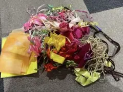 リボンまとめ売り 端材 約60g ラッピング