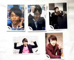 【レア】嵐 公式 写真 櫻井翔 5枚 セット まとめ売り グッズ 匿名配送