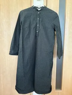 LOT SHIPS 長袖シャツワンピース　チェック