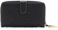 週末限定セール！【美品】TOUS ブラック 二つ折り財布のサムネイル