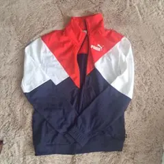 PUMA ジャージ Mサイズ レッド ネイビー