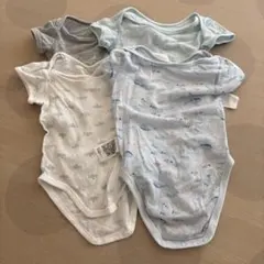 ベビー　メッシュ　ロンパース肌着 半袖 4枚セット ユニクロ・アカチャンホンポ