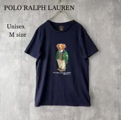 ポロラルフローレン POLO ポロベア Tシャツ ネイビー M カスタムスリム