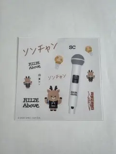 RIIZE ラントイ ランダムトイ 東京ドーム ソンチャン クリアステッカー