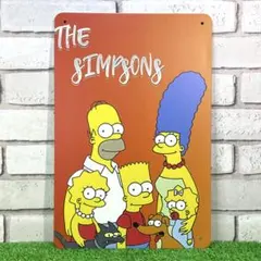 774番】シンプソンズ カートゥーン インテリア雑貨 アメリカン雑貨 ブリキ看板