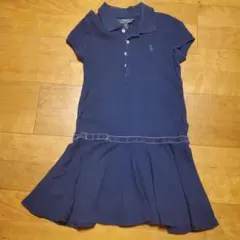 Polo Ralph Lauren ネイビー ワンピース S/P (7)