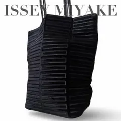 PLEATS PLEASE ISSEY MIYAKE トートバッグ y2k 黒のサムネイル