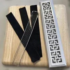 陶器製　お香立て　線香　横置き　安心　線香が残らず使い切れる　パット3枚