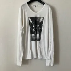 Klein plus homme 長袖tシャツ　プリントtシャツ　サイズ48