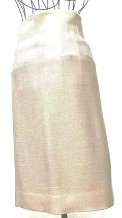 値下げクリスチャンディオールS白スカート