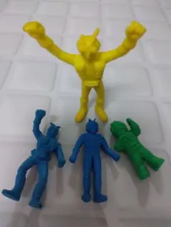 【ジャンク】まとめ売り　昭和レトロ　当時もの　消しゴムフィギュア　仮面ライダー