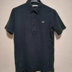 ラコステ　ブラック ポロシャツ　サイズ3 М？　メンズ　LACOSTE