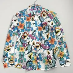 極美品✨DANIELE ALESSANDRINI 総柄 長袖シャツ 40/M〜Lのサムネイル