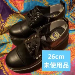 YOSUKE　プラットフォーム　黒　26cm　未使用品