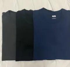 【UNIQLO】クルーネックT半袖 Lサイズ ★3色セット★新品含む