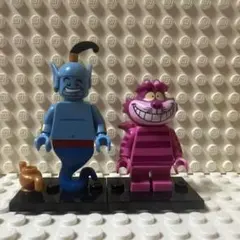 LEGO 正規品　ディズニー　ジーニーとチェシャ猫 ミニフィギュアセット