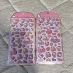 コットンパフィーシール　HELLO KITTY 2セット まとめ