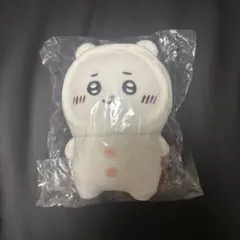 ナガノくま　ちいかわにかぶられたぬいぐるみＳ